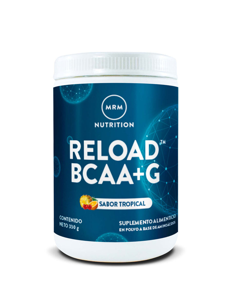MRM Reload BCAA + G, Aminoácidos de Cadena Ramificada Fermentados, Veganos, Libres de Gluten - FreshVitamins
