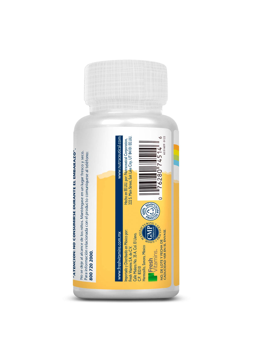 Solaray- Potassium+ 99mg (Potasio) 60 caps – FreshVitamins