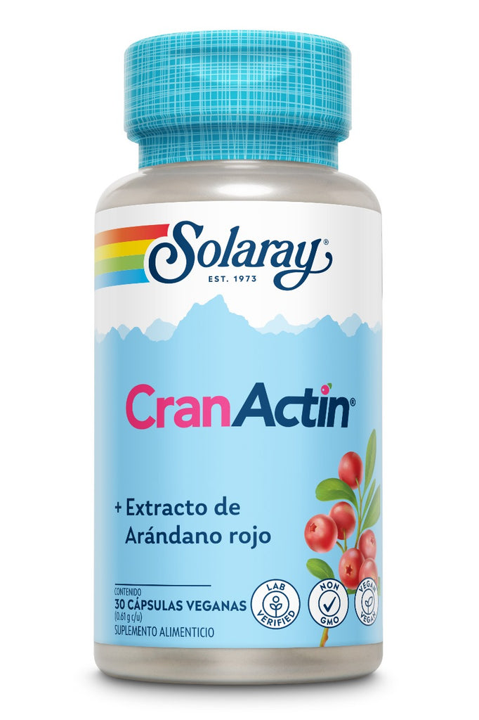 Solaray CranActin®, 400mg / 30 cápsulas - FreshVitamins