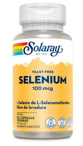 Solaray Selenium 100 mcg 90 Cap