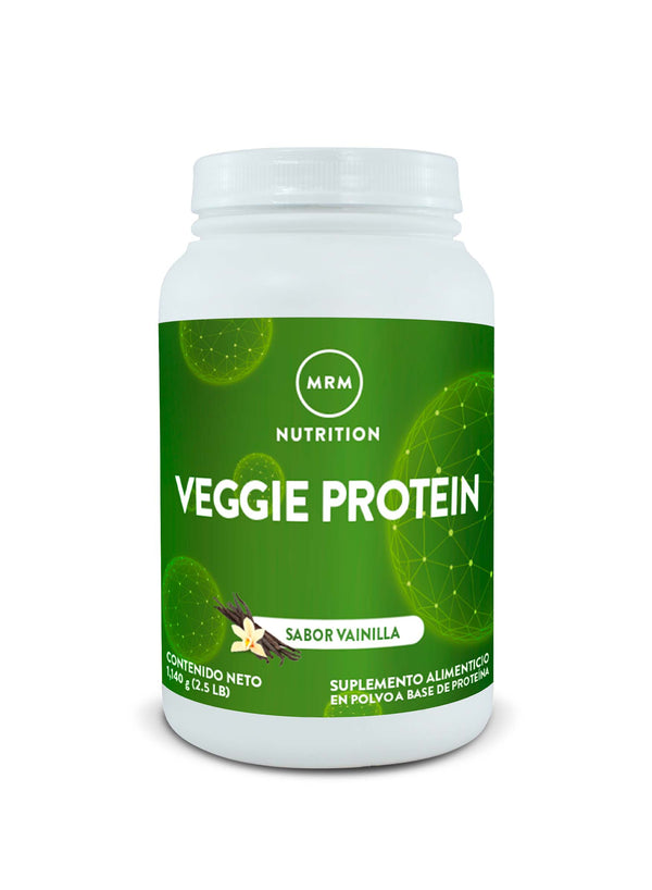 MRM Proteína Vegetal en Polvo (Vegana), Certificada NON-GMO Project, VEGAN.ORG, Sabor Vainilla 1,140 gr - FreshVitamins