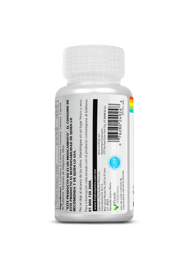 l carnitine 800 mg para que sirve Comprimidos de L-Carnitina 800 mg más HCA 200 mg – Green Labs Nutrition